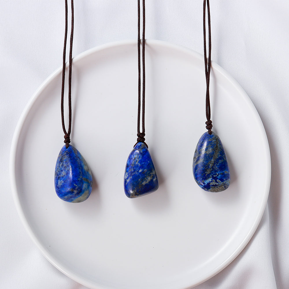 Lapis Lazuli Drop Necklace