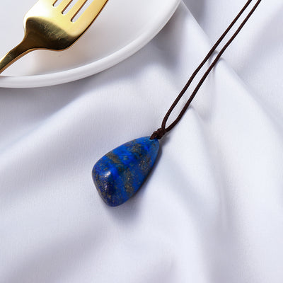 Lapis Lazuli Drop Necklace