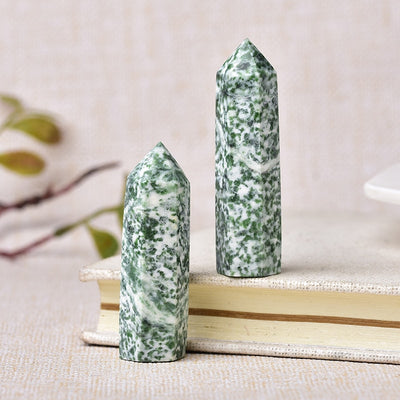 Natural Obelisk Jade Wand