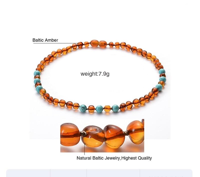 Baltic Amber Deep Healing Necklace