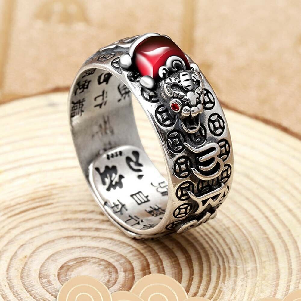 Pi Xiu Charms Protection Ring