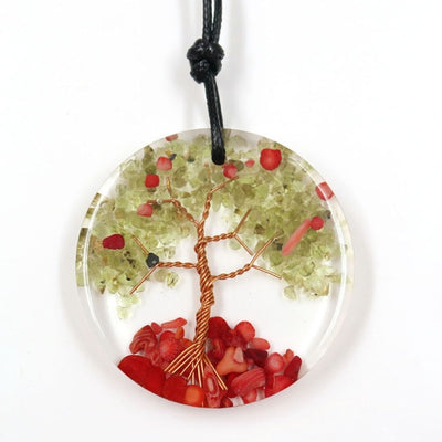 Cherry Copper Orgone Necklace