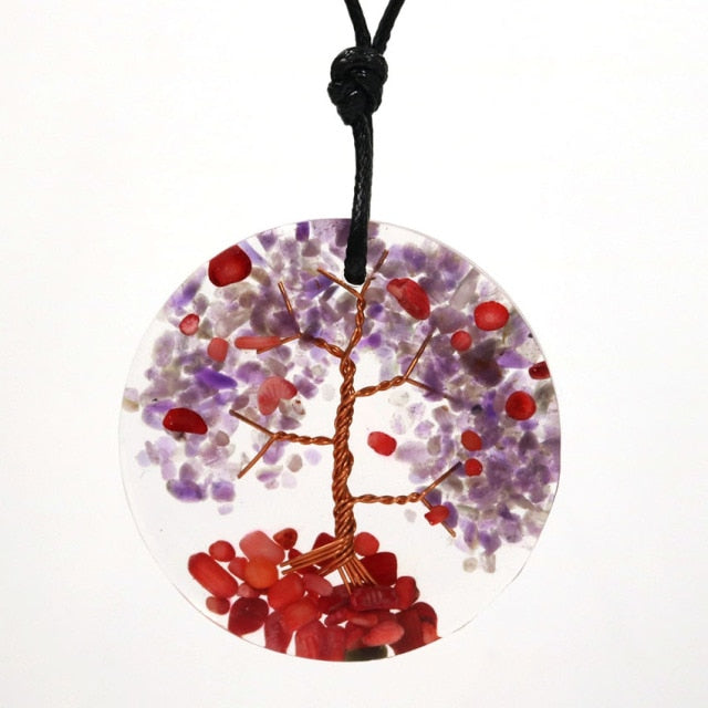 Cherry Copper Orgone Necklace