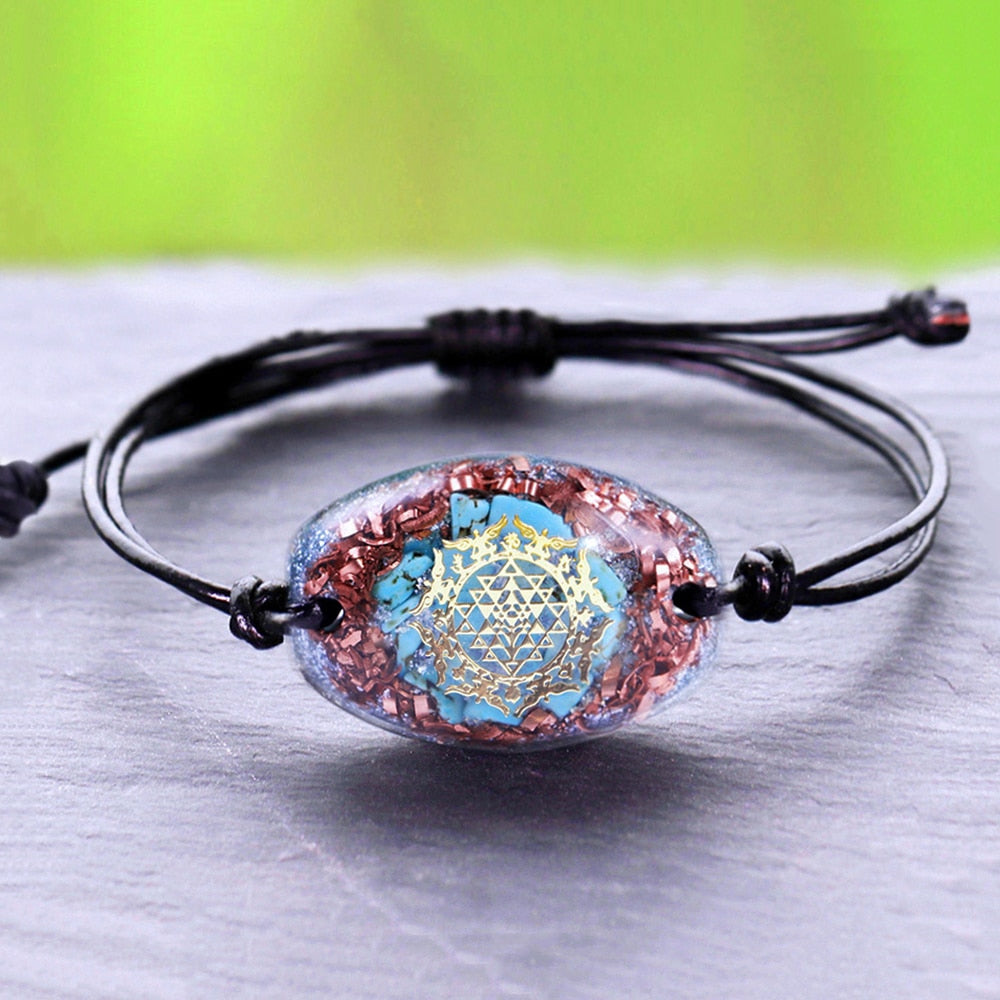 Turquoise Orgone Bracelet