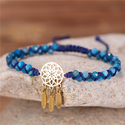 Manifestation Mandala Apatite Bracelet