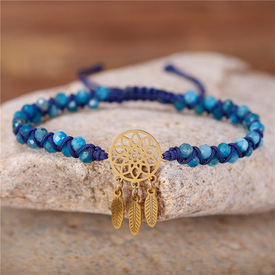 Manifestation Mandala Apatite Bracelet