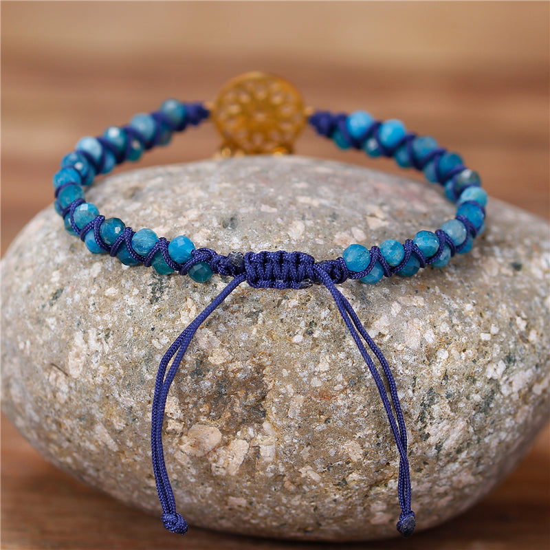 Manifestation Mandala Apatite Bracelet