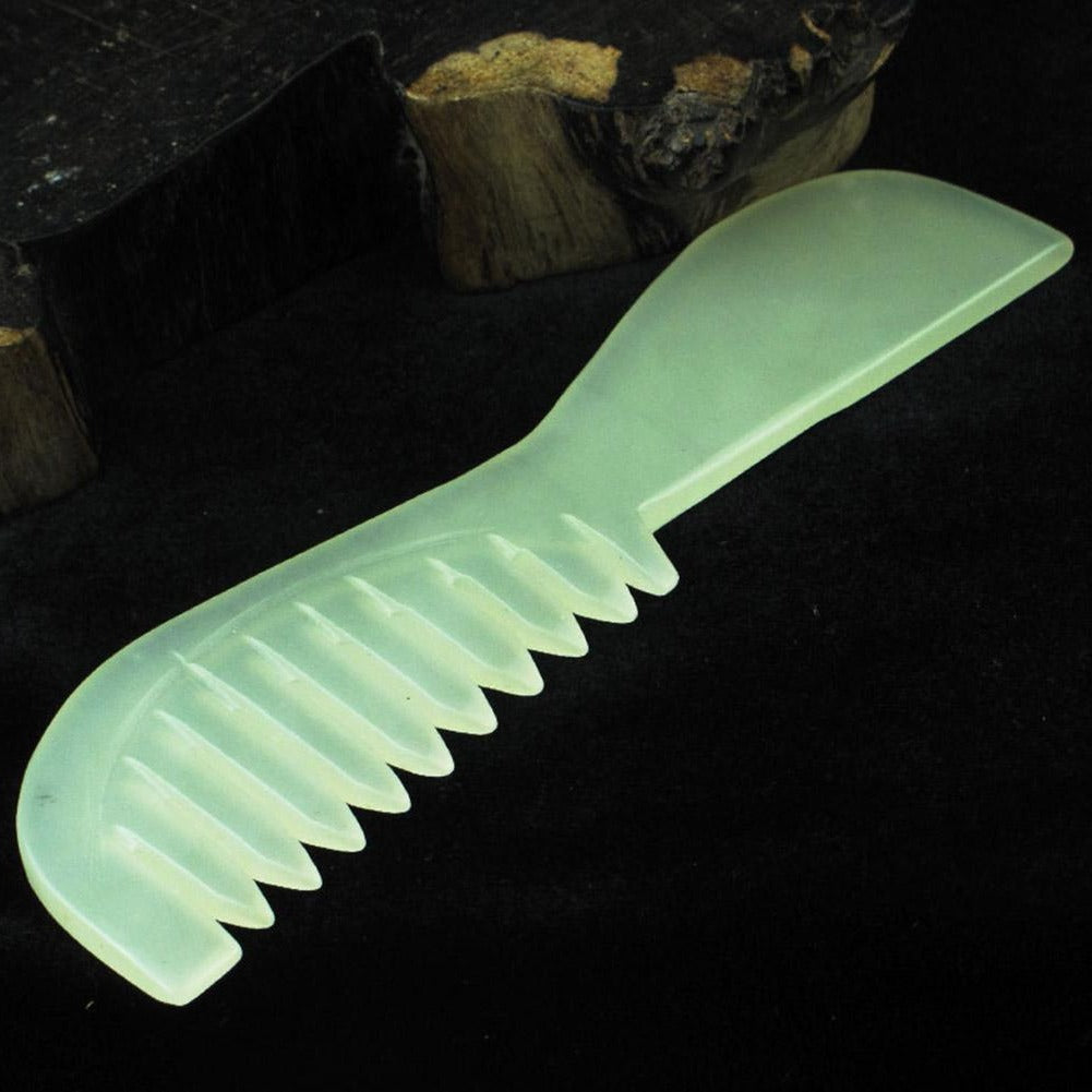 Natural Jade Massage Comb