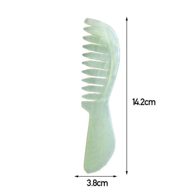 Natural Jade Massage Comb