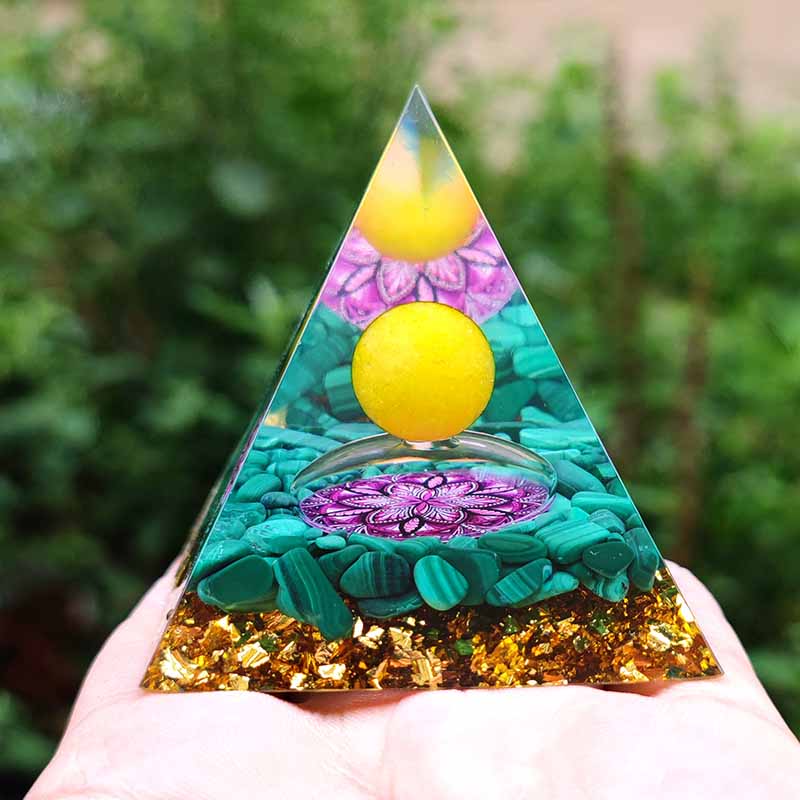 Heart Rejuvenation Orgone Pyramid