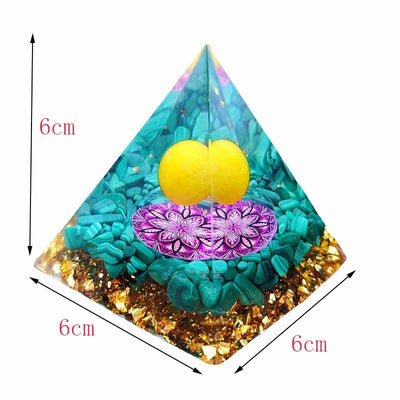 Heart Rejuvenation Orgone Pyramid