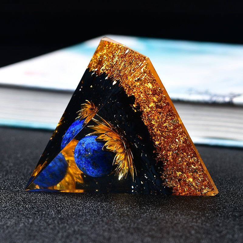 Third Eye Chakra Orgone Pyramid