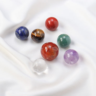 Chakra Healing Matrix Crystal Ball Set