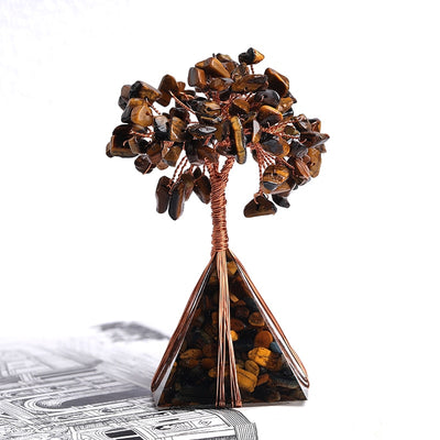 Sacred Wisdom Pyramid Money Tree