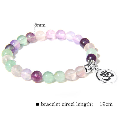 Fluorite Crystal Healer Bracelet