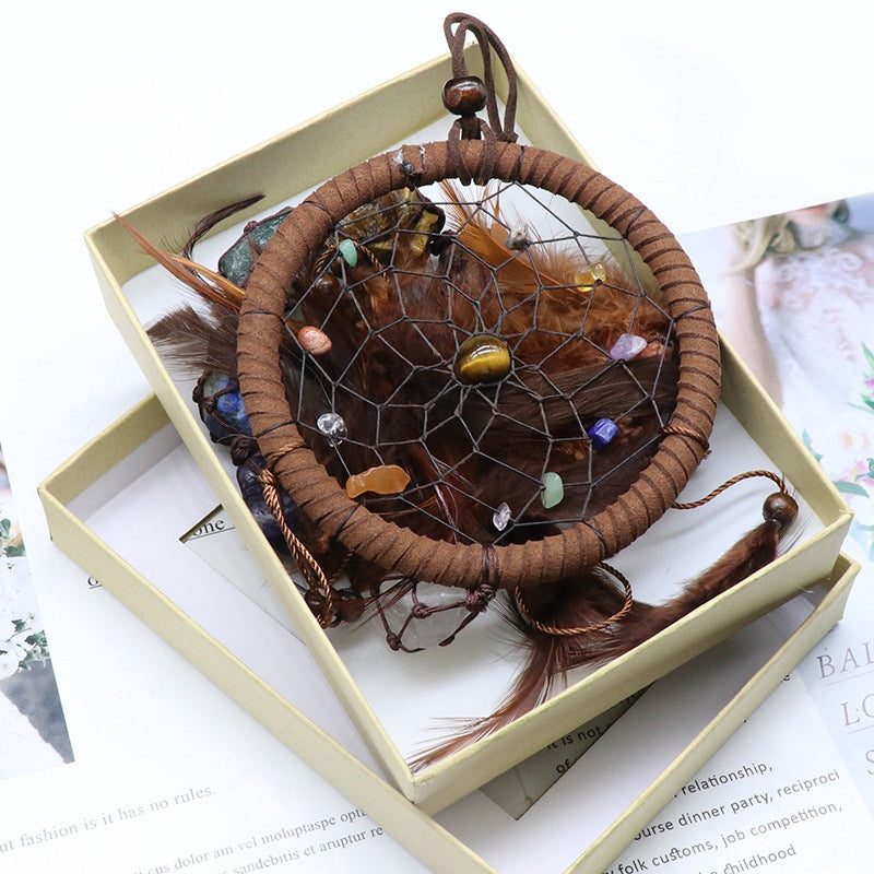 Bohemian 7 Chakra Dreamcatcher