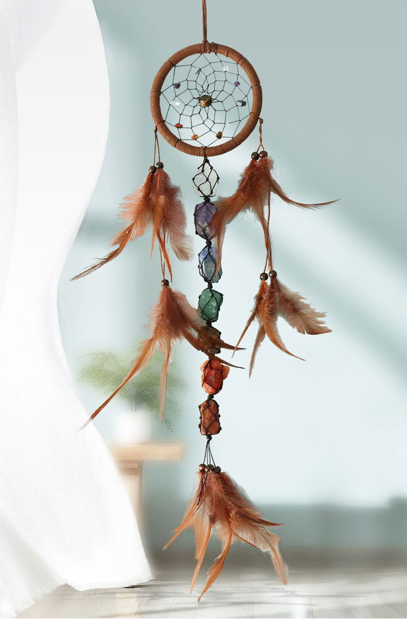 Bohemian 7 Chakra Dreamcatcher