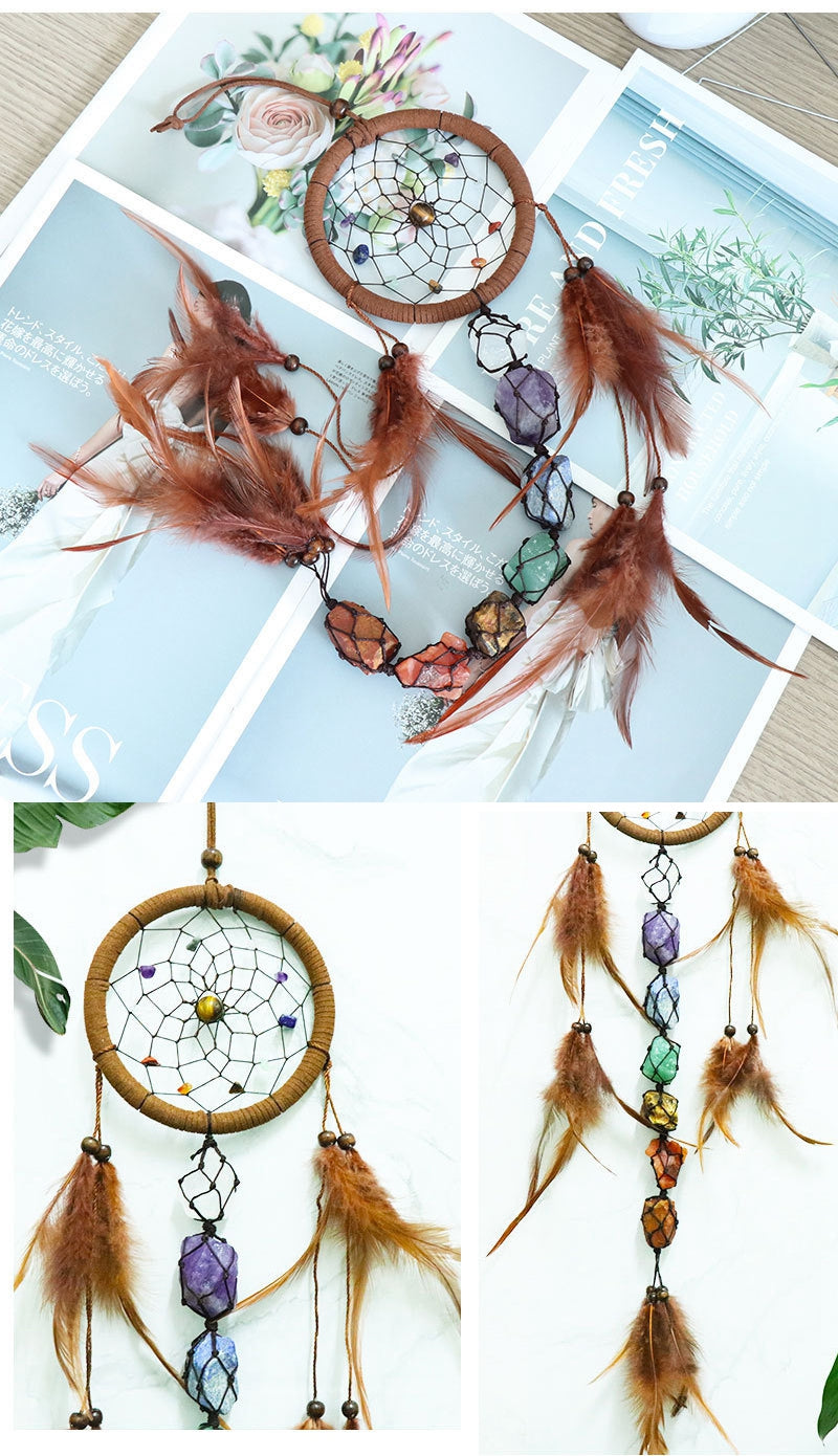 Bohemian 7 Chakra Dreamcatcher