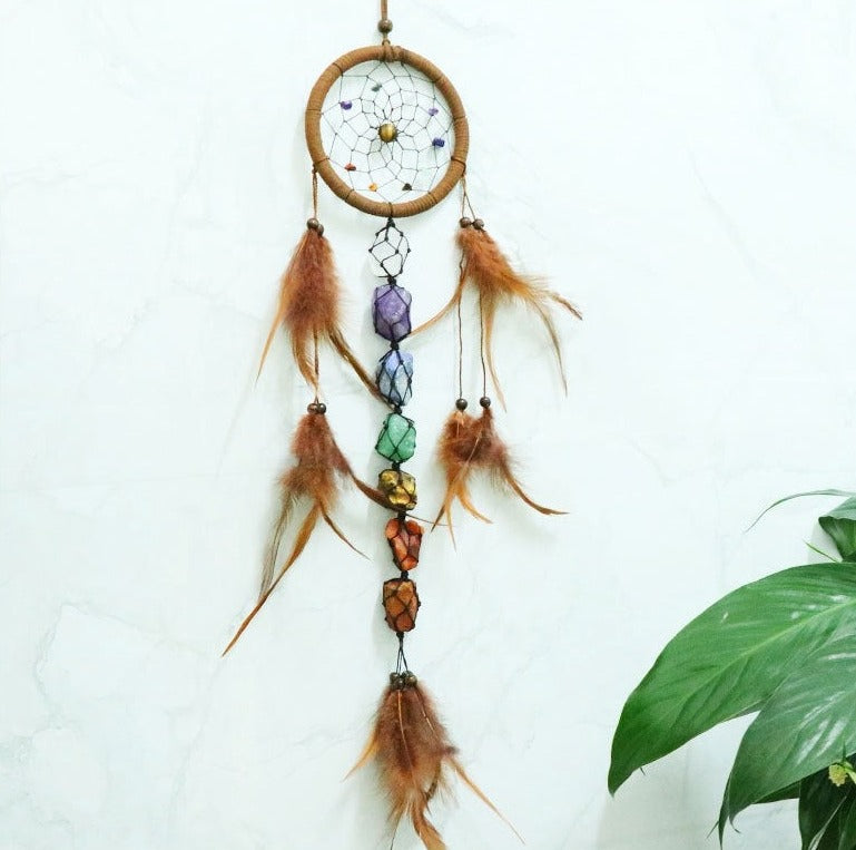 Bohemian 7 Chakra Dreamcatcher