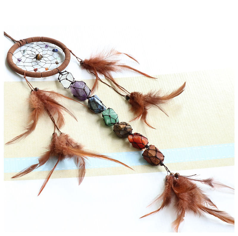 Bohemian 7 Chakra Dreamcatcher