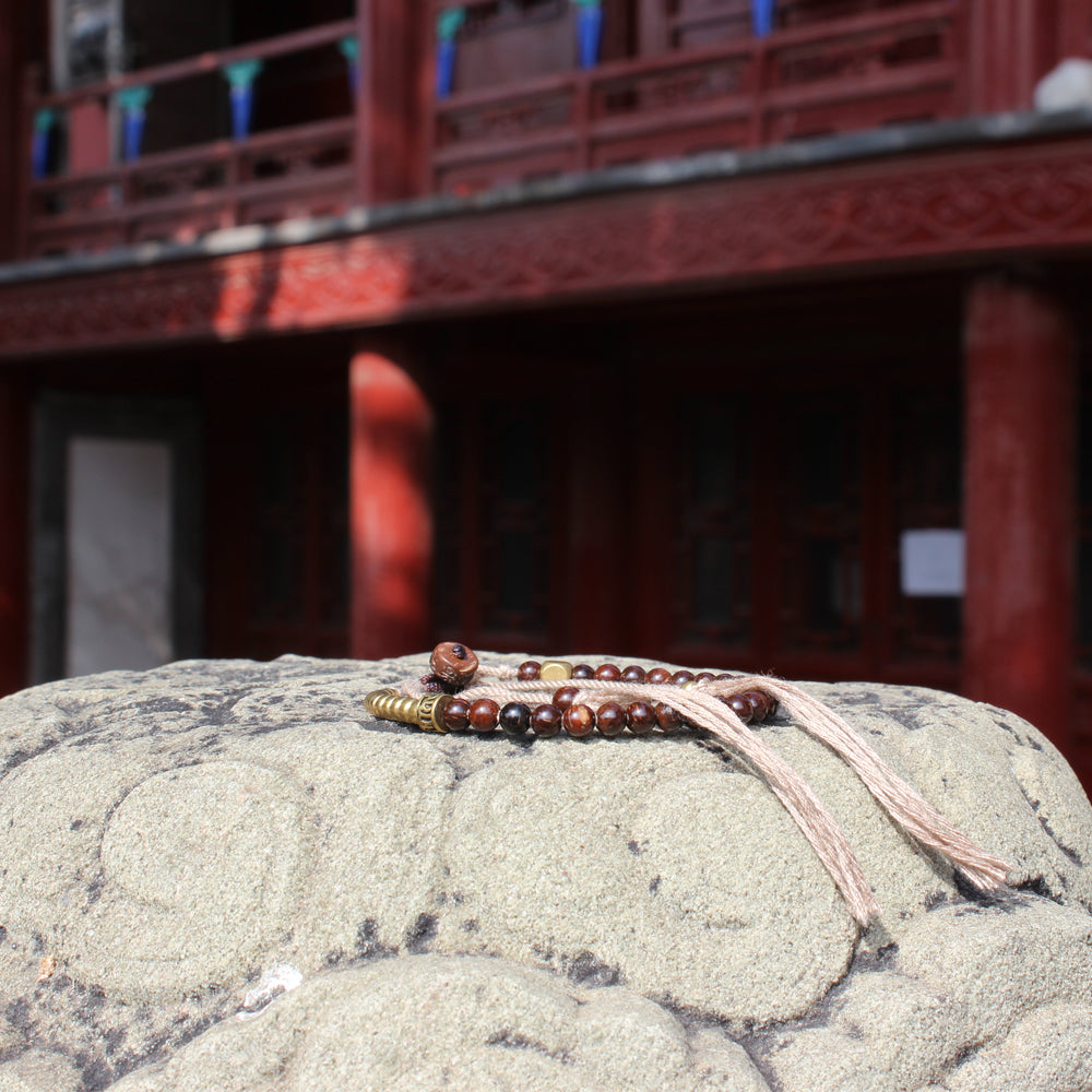 Tibetan Beads Copper Bracelet