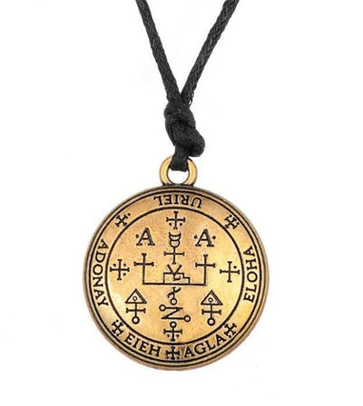 Archangel Uriel Enochian Sigil Pendant