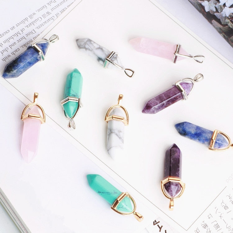 Crystal Healer Pendant Set