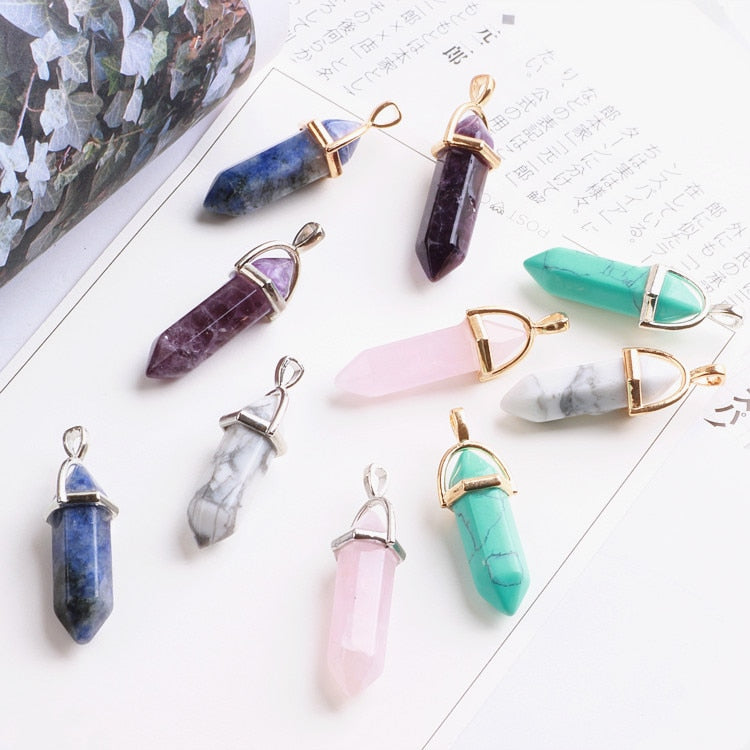 Crystal Healer Pendant Set