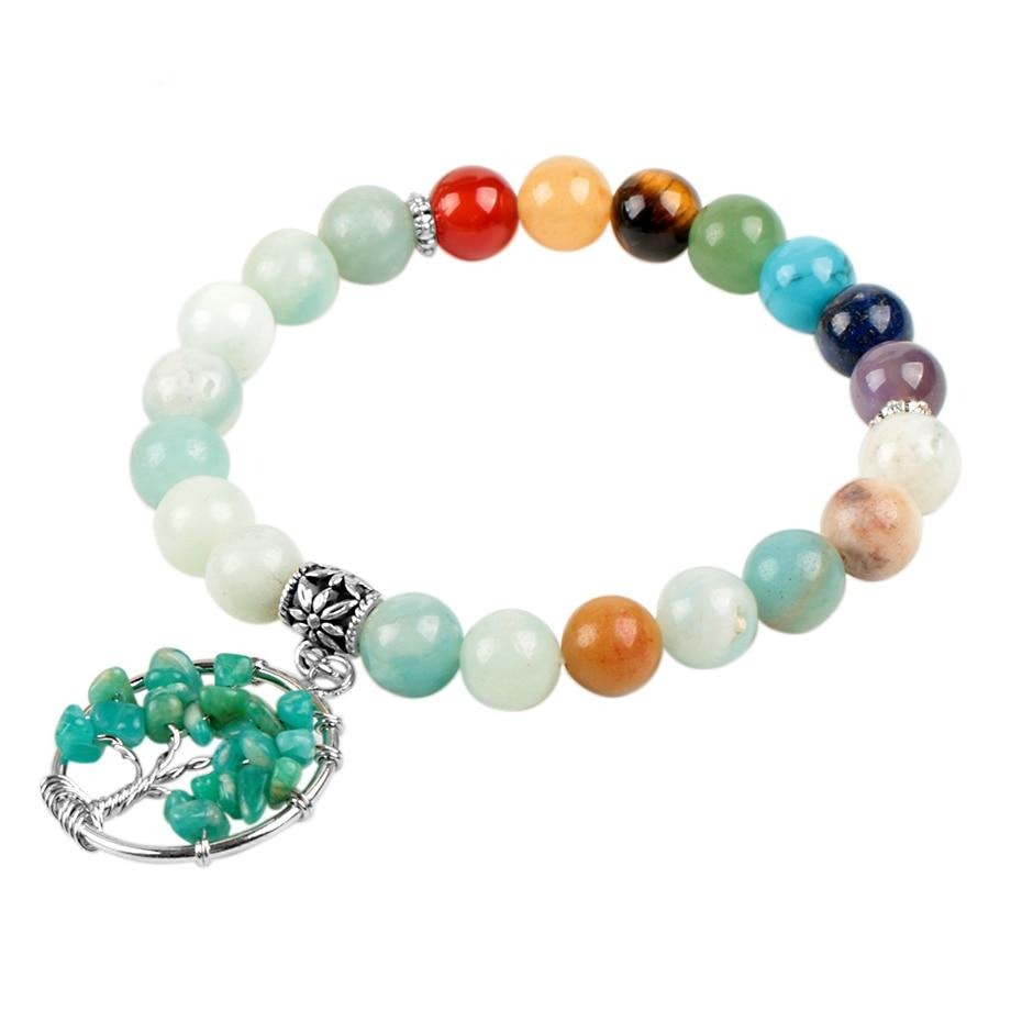 Calming Breeze Chakra Bracelet