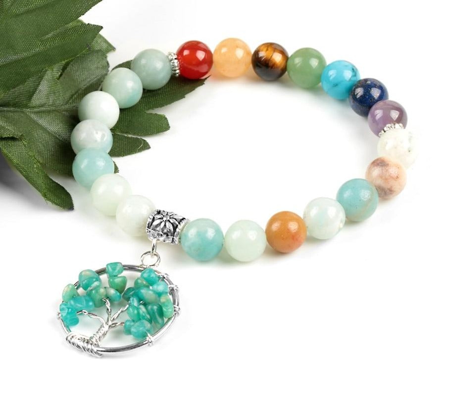 Calming Breeze Chakra Bracelet