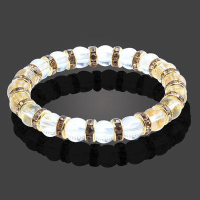 Multicolor Natural Crystal Energy Bracelet