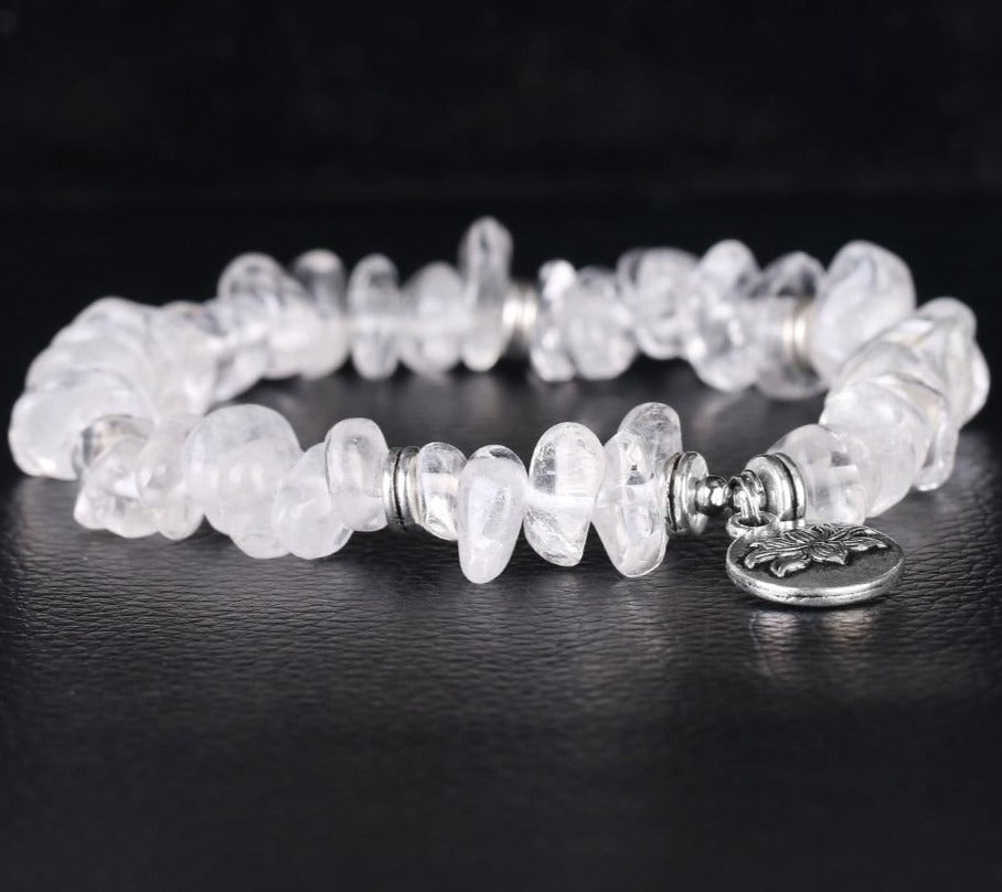 Clear Quartz Positivity Bracelet