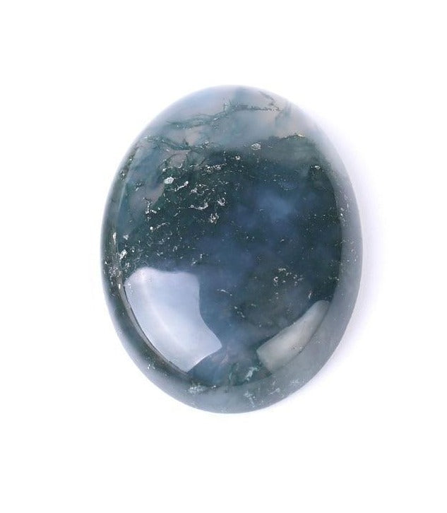 Moss Agate Purifying Cabochon