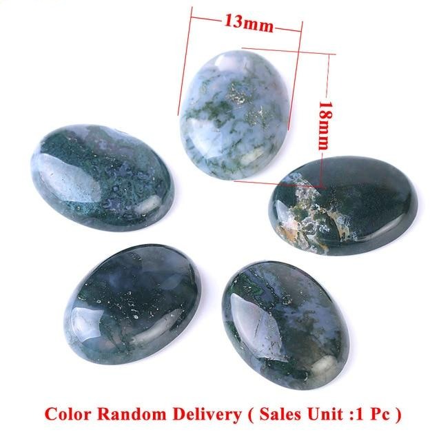 Moss Agate Purifying Cabochon