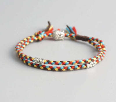 Handmade Tibetan Cord Lucky Bracelet