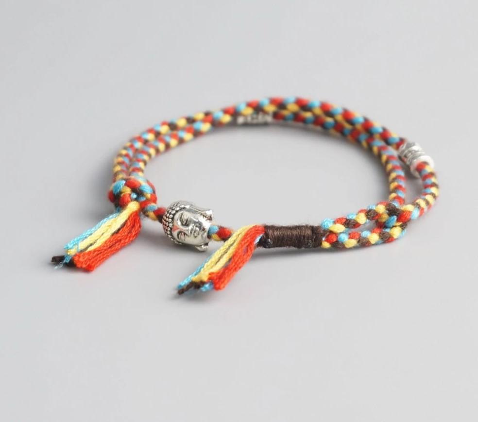 Handmade Tibetan Cord Lucky Bracelet