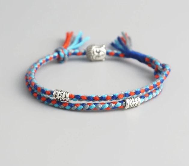 Handmade Tibetan Cord Lucky Bracelet