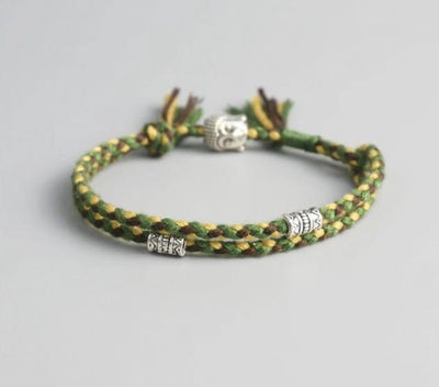 Handmade Tibetan Cord Lucky Bracelet