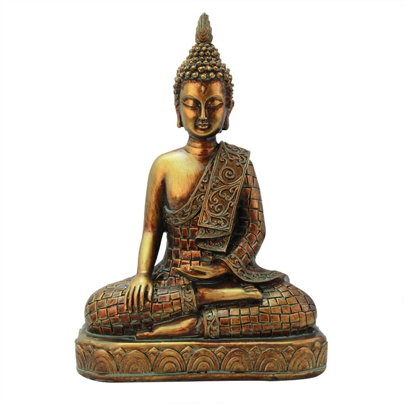 Faithful Bhumisparsha Mudra Statue