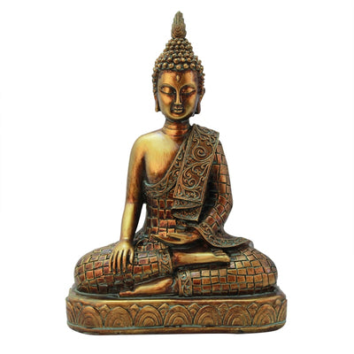 Faithful Bhumisparsha Mudra Statue