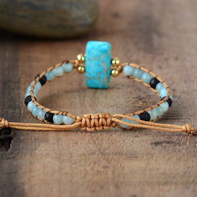 Intention Amplifier Amazonite Bracelet