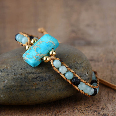 Intention Amplifier Amazonite Bracelet