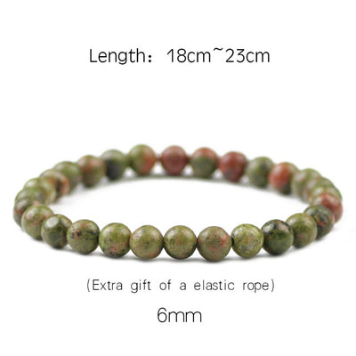 Healing and Balancing Unakite Jasper Bracelet