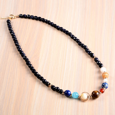 Cosmic Healer Gemstone Necklace