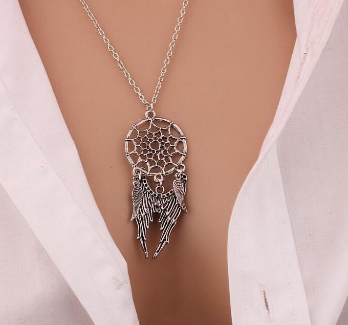 Retro Dream Catcher Pendant Necklace C Necklace