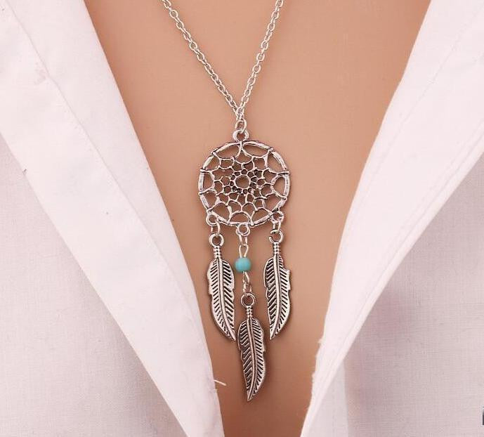 Retro Dream Catcher Pendant Necklace E Necklace