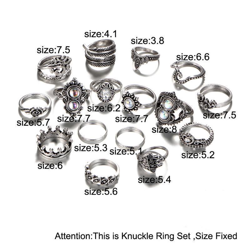 Serenity Ring Set Rings