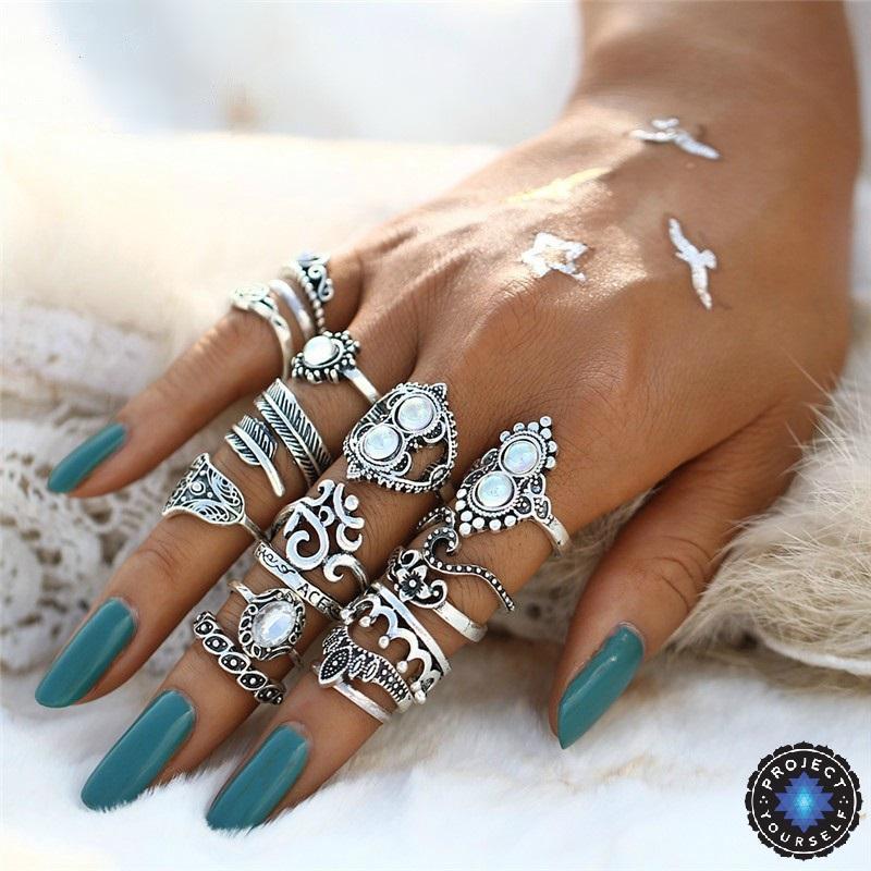 Serenity Ring Set Rings