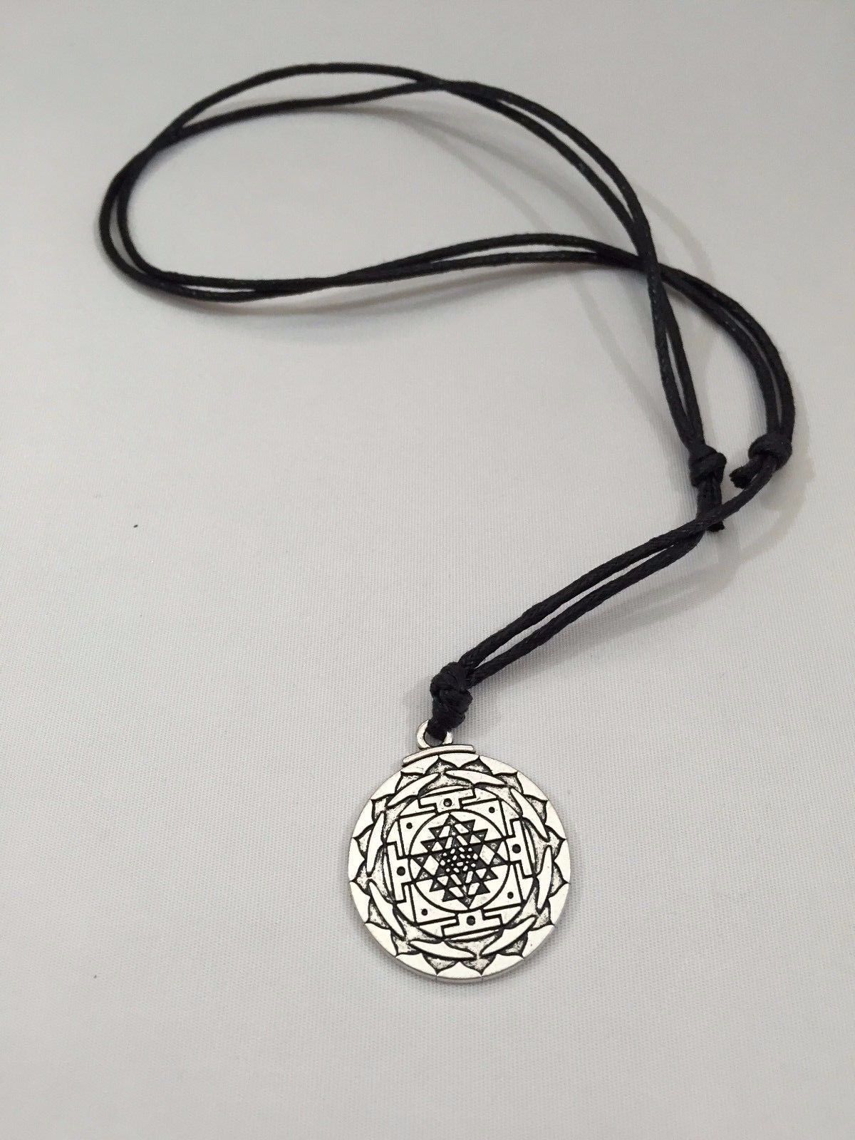 Sri Yantra for Growth and Healing Amulet Sri Yantra Necklace