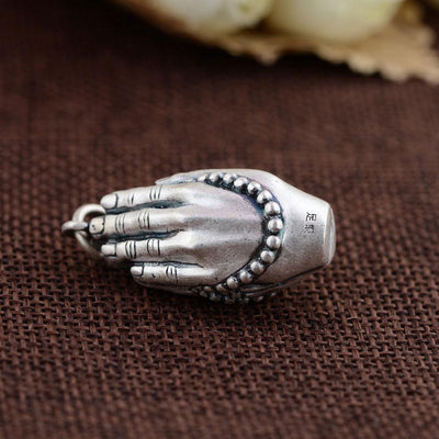 Sterling Silver Prayers of Buddha Pendant pendant